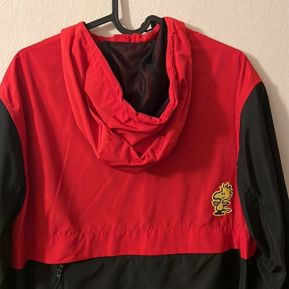 Coach x peanuts men’s embroidered patch logo monogram packable windbreaker NEW - Picture 7 of 11